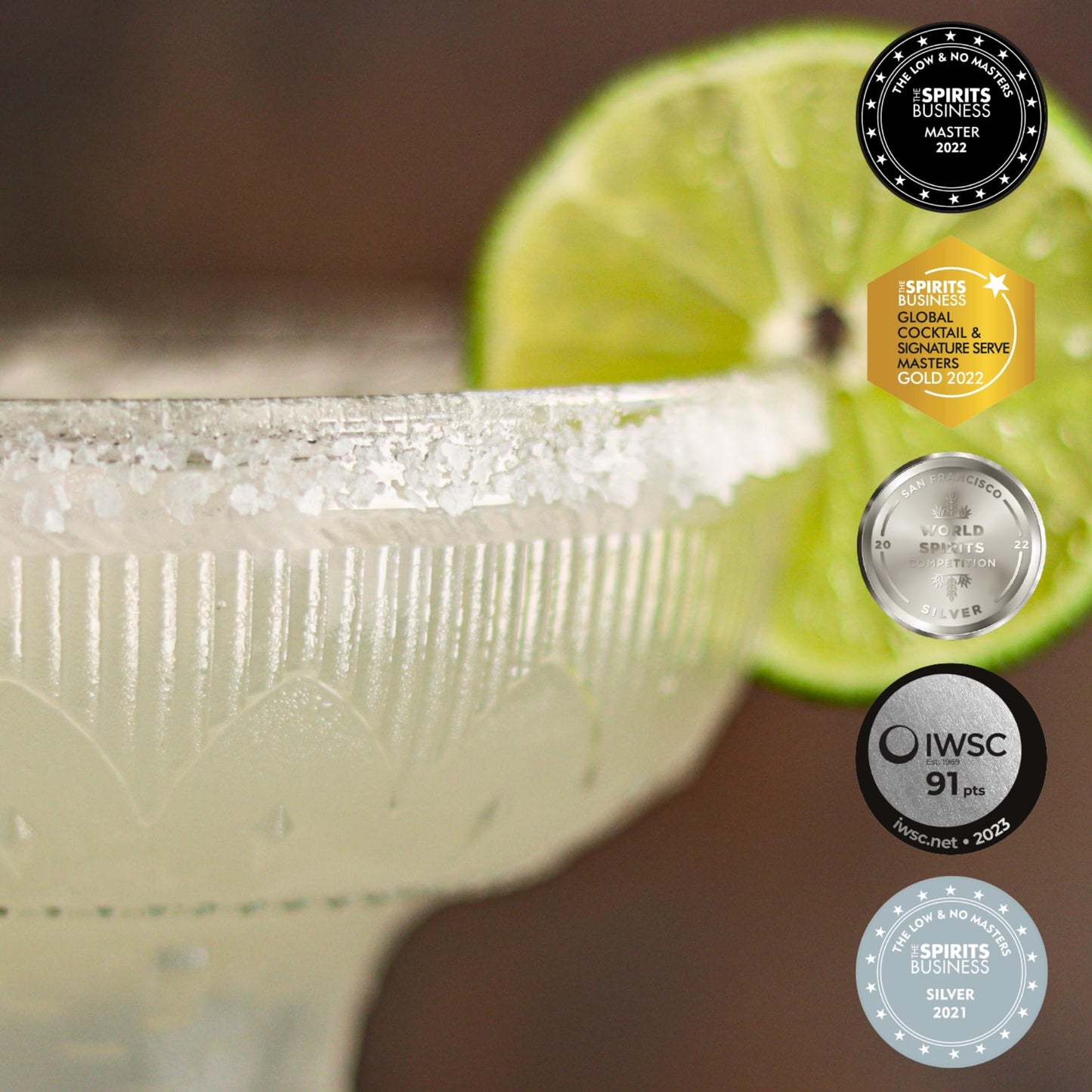 NITRO Mocktails Mockarita (Pack of 4) | Award-Winning Non-Alcoholic Margarita | Non-GMO & Vegan NA Drinks | Low Calorie Alcohol Alternative Beverage |