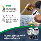 RMR Total Clean Team - Instant Stain Remover + All Natural All Purpose Cleaner, Indoor/Outdoor Cleaning Spray Kit for Kitchens, Bathrooms, Furniture