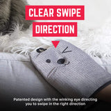 GPCA Pet Hair Removal Glove Reusable Lint & Fur Remover for Car Seats, Carpets & Furniture, Double-Sided Winking Mitten Pet Hair Glove, Hair Catcher