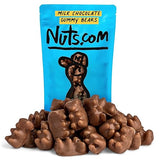 Nuts com - Milk Chocolate Gummy Bears - 2 Pound Bag, Tasty Snack for Adults and Kids - For Parties, Office Functions, Holiday Gatherings and Home