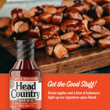 Head Country Apple Habanero BBQ Sauce | 20 oz, Barbecue Sauce, Sweet, Spicy