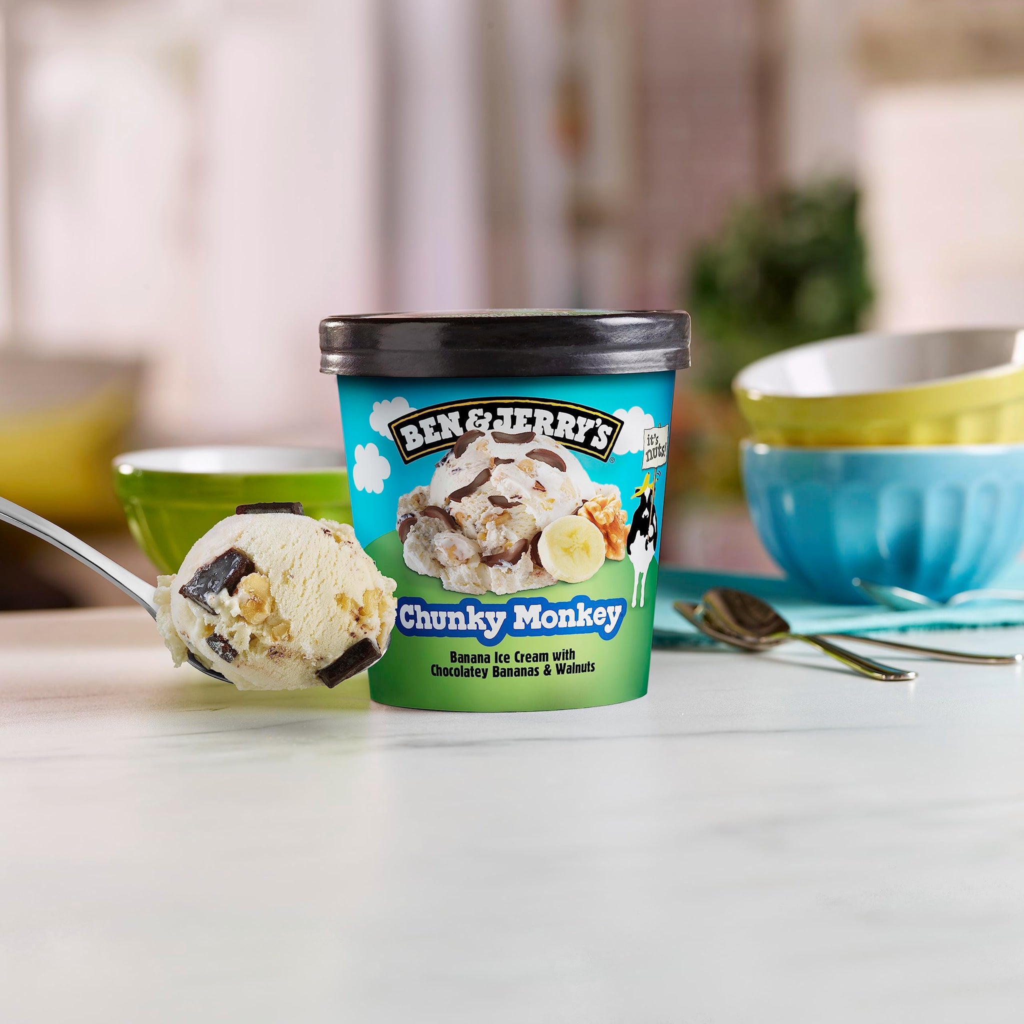 Ben & Jerry's Ice Cream Chunky Monkey 16 oz