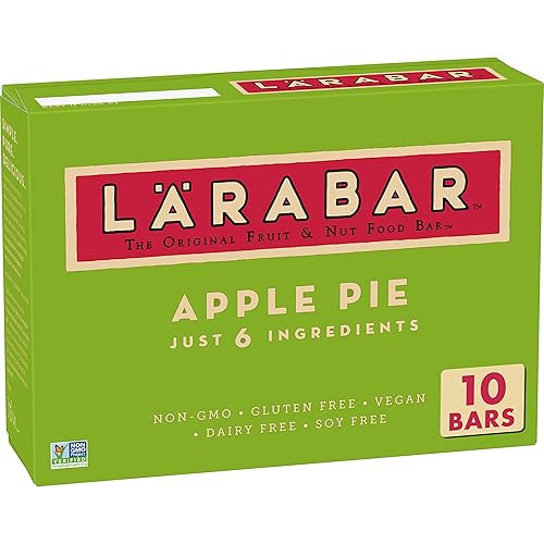Larabar, Gluten Free Bar, Apple Pie, Vegan (10 Bars)