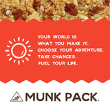 Munk Pack Keto Maple Pecan Granola Bars, 1g Sugar, 2g net Carbs, Keto Snacks, Plant Based Gluten, Grain & Soy Free No Sugar Added (1 Pack with 4 bars)