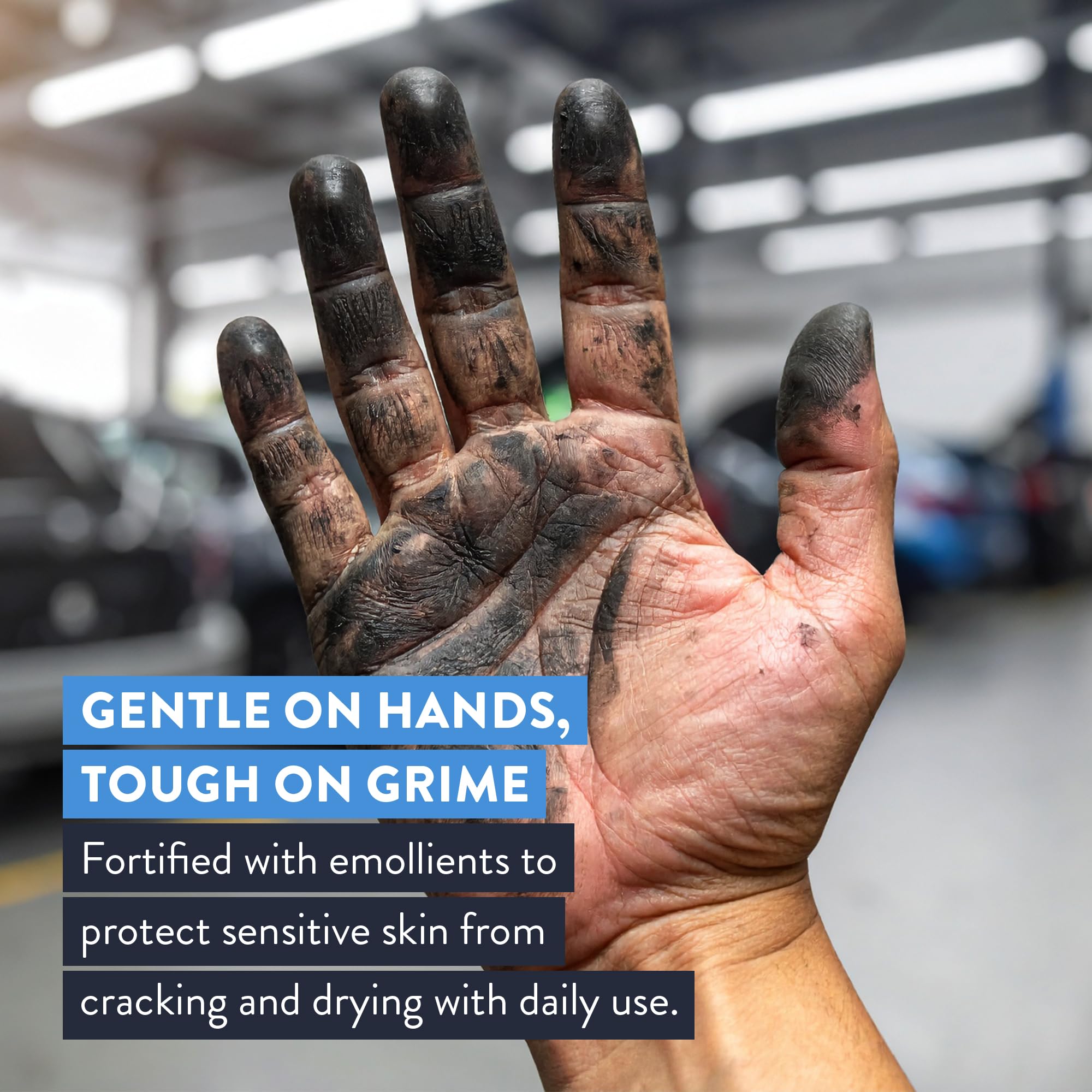 DETCO HD Hand & Tool Wipes - Heavy Duty Dual Purpose Cloths for Hands, Tools, & Surface Cleaning - Disposable Waterless Cleaner Towels with Scrubbing