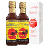 San-J Sweet and Tangy Sauce, Gluten Free, Non-GMO, 10 oz Bottles, 2 Pack