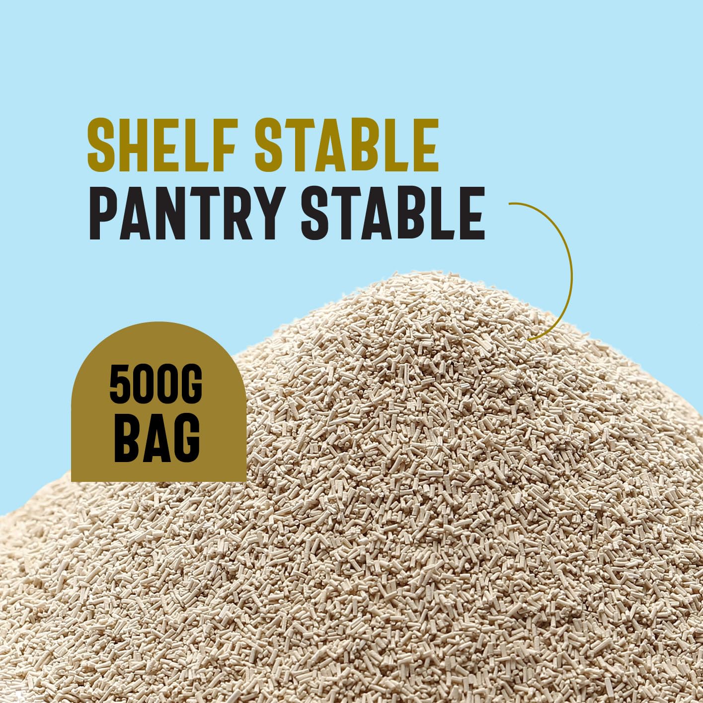 One in a Mill Instant Dry Yeast | 1.1 LB (Pack Of 1) [IMPROVED] Fast Acting Self Rising Yeast for Baking Bread, Cake, Pizza Dough Crust | Kosher |