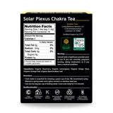 Buddha Teas - Solar Plexus Chakra Tea - Organic Herbal Tea - For Personal Power - With Rosemary, Ginger, Orange Peel & Citrine Essence - 100% Kosher