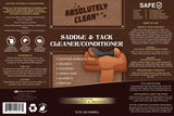 Absolutely Clean Amazing Saddle Soap Spray for Leather Cleaning & Tack Cleaner and Conditioner