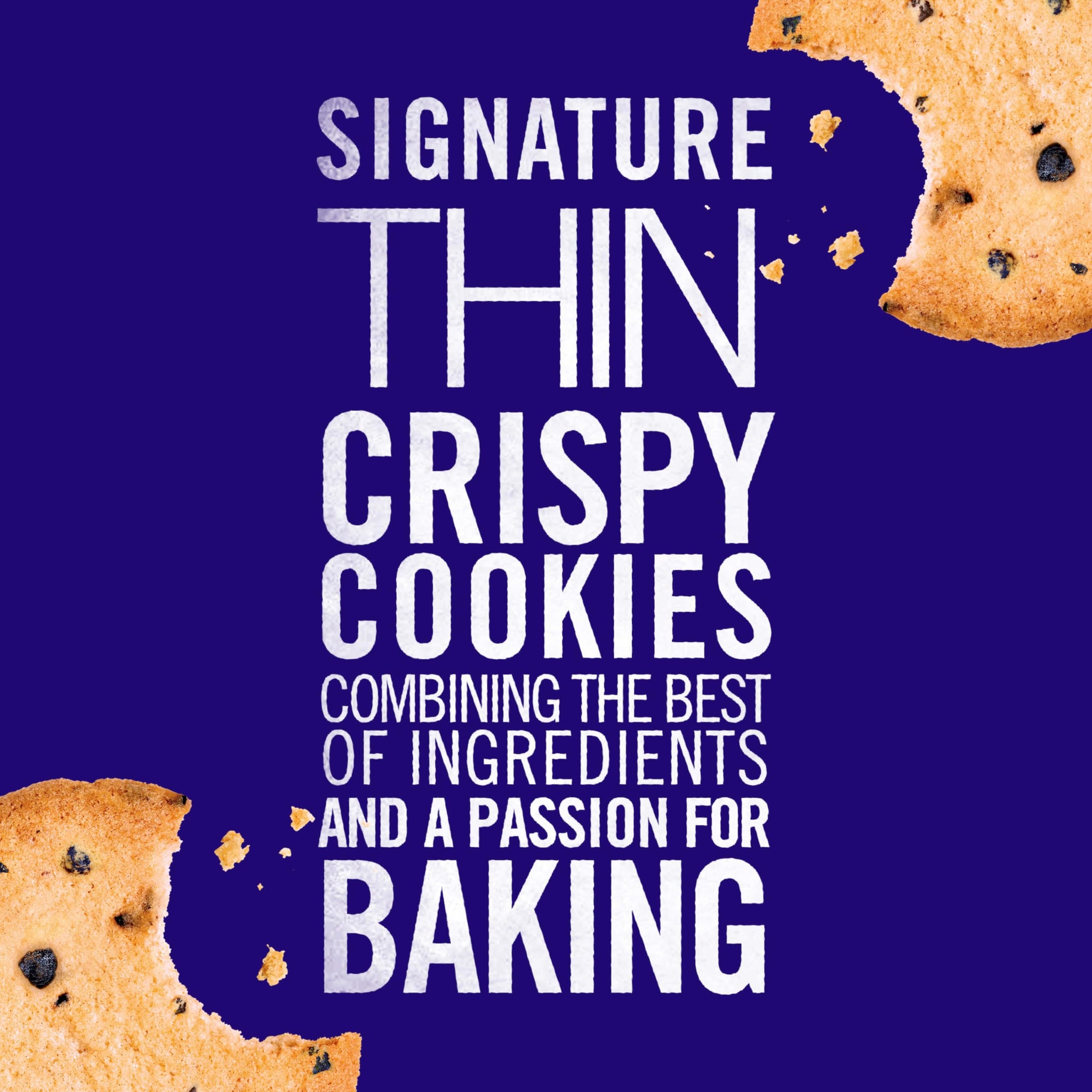 Tate's Bake Shop Blueberry Crisp and Chocolate Chip Cookies Variety Pack, 4 Bags