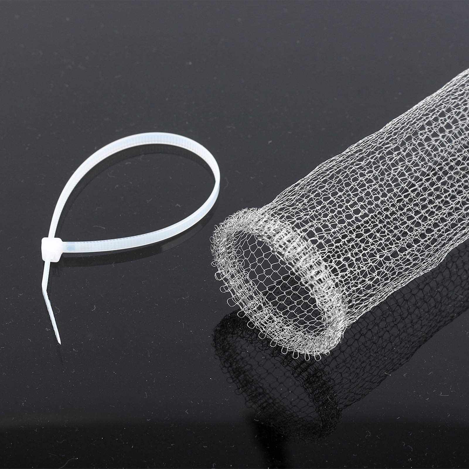 48 PCS Lint Traps Washing Machine Lint Trap Stainless Steel lint Snare Traps Laundry Mesh Washer Hose Filter Washing Machine Lint Snare, Lint Traps