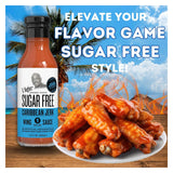 G. Hughes Smokehouse Sugar Free Wing Sauce (12 oz) - Caribbean Jerk, Mild