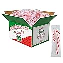 Spangler Red and White Mini Candy Canes - Bulk Individually Wrapped Peppermint Sticks, Small Holiday Treats, Classic Christmas Candy Bulk Pack - 500