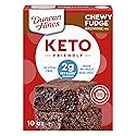 Duncan Hines Keto Friendly Brownie Mix, Chewy Fudge, Zero Added Sugar, Gluten Free, 10 oz.