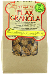 Flax4Life Flax Granola, Hawaiian Pineapple, Coconut and Mango, 12 Ounce