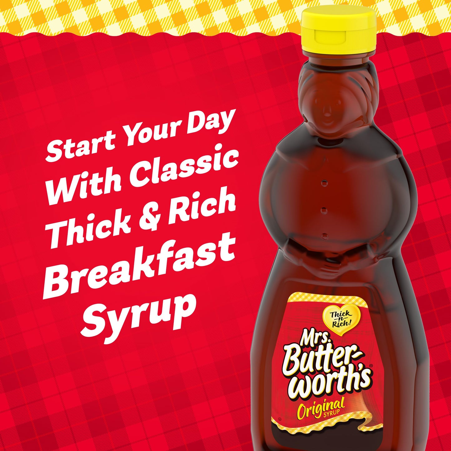 Mrs. Butterworth's Original Thick and Rich Pancake Syrup, 12 oz