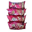 Vitner's Flaming Hot And Cheesy Crunchy Curls.4 Pack Big 8.75 oz Bags.