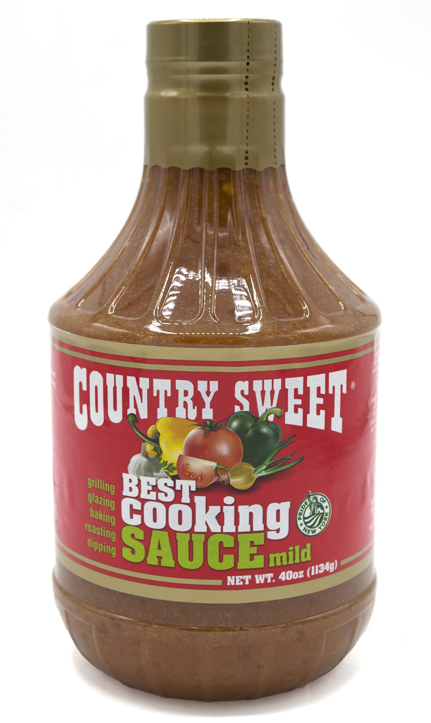 Country Sweet Sauce - Premium Cooking and Finishing Sauce (Mild, 40 ounces)