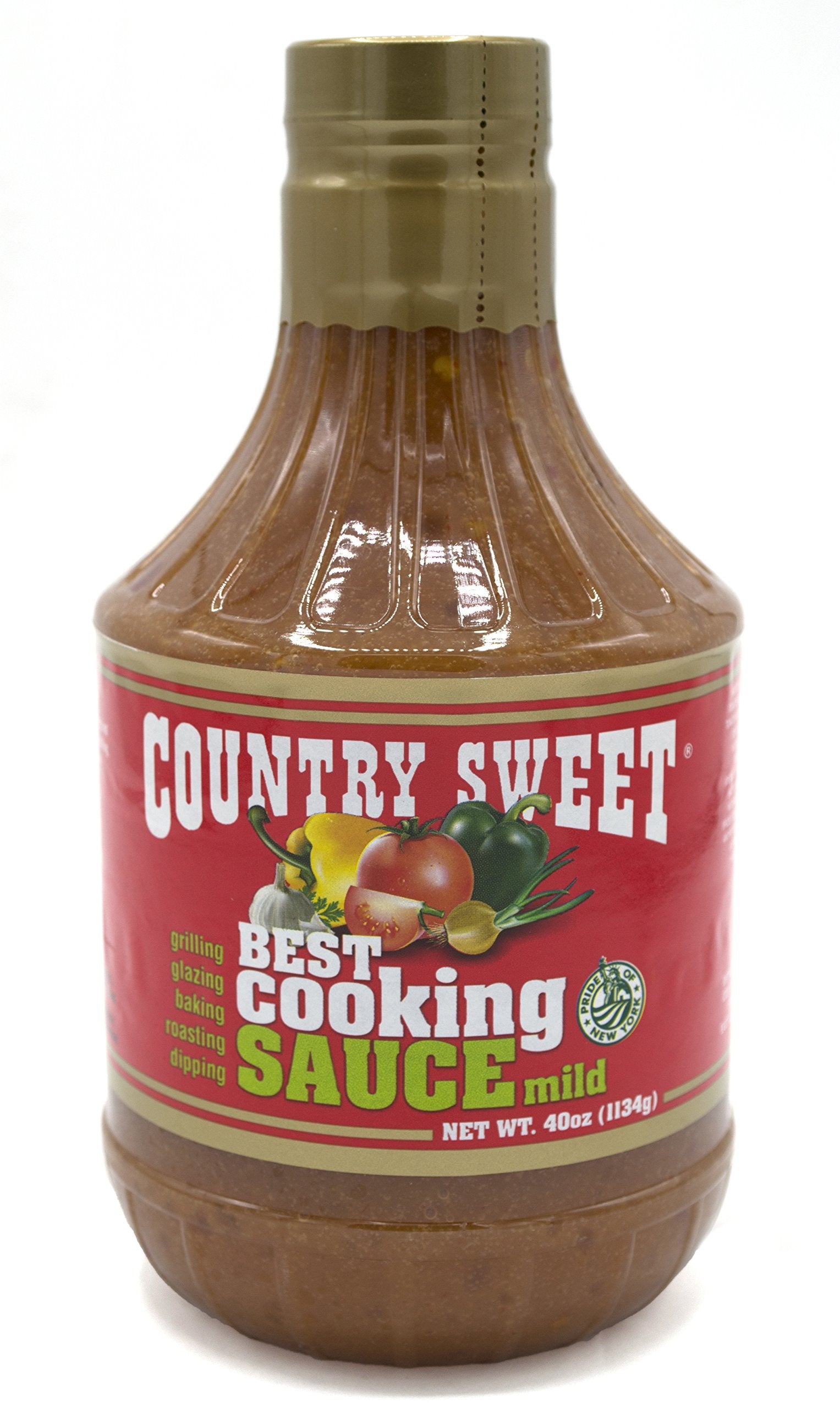 Country Sweet Sauce - Premium Cooking and Finishing Sauce (Mild, 40 ounces)