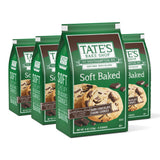 Tate's Bake Shop Soft Baked Cookies, Dark Chocolate Chunk, 4-8 oz Bags