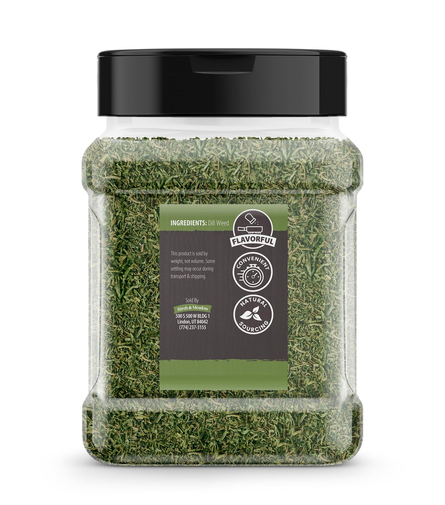 Birch & Meadow Dill Weed, 2.5 oz, Garnish & Pickling, Light Taste