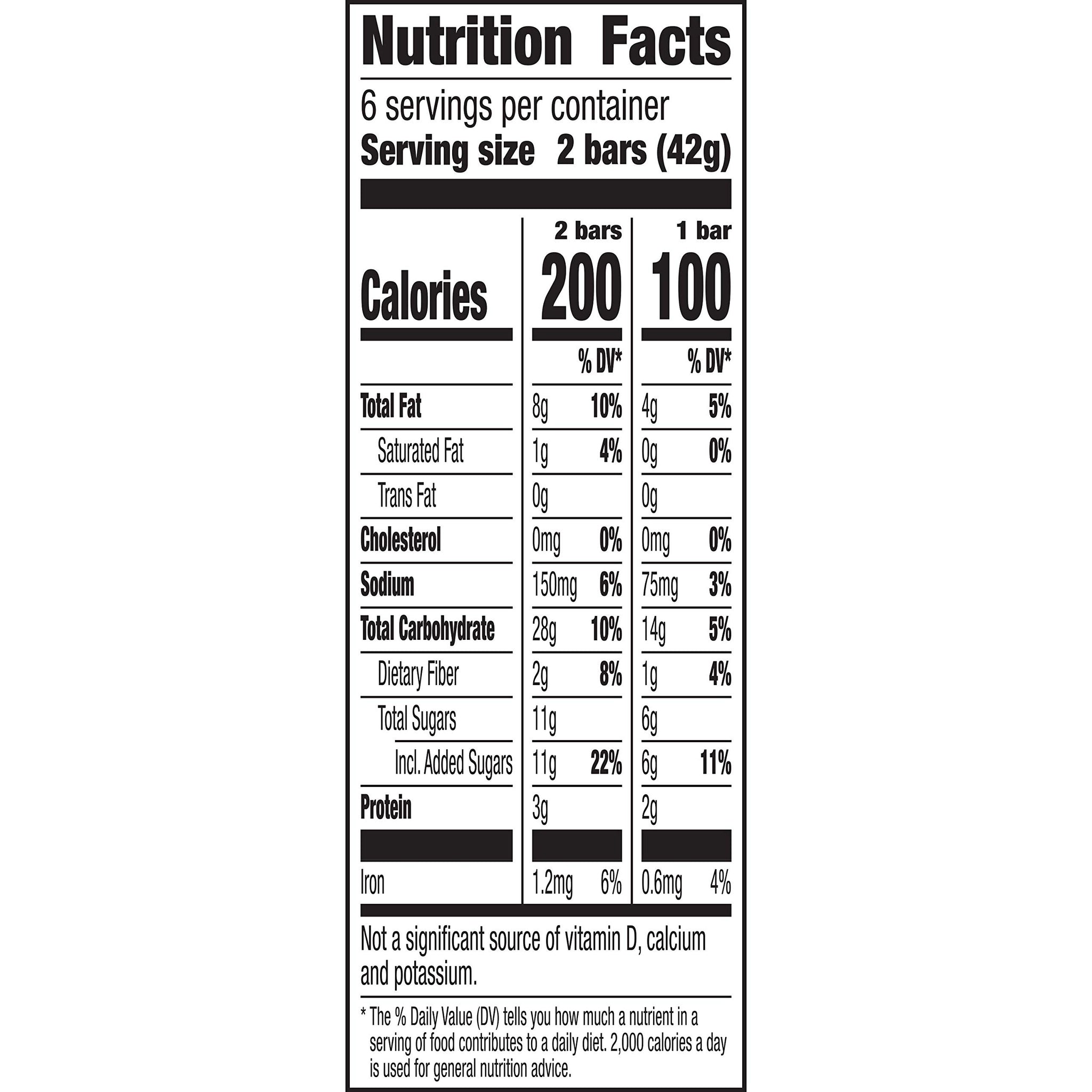 Nature Valley Granola Bars, Chrunchy, Pecan Crunch, 8.94 oz.