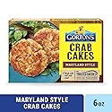 Gorton’s Crab Cakes Maryland Style, Real Crab Meat with Onions, Butter, and Seasoning, Frozen, 2 Count, 6 Ounce Package