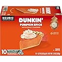 Dunkin' Pumpkin Spice Flavored Coffee, 10 Keurig K-Cup Pods