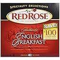 Red Rose English Breakfast Tea, 40 ct