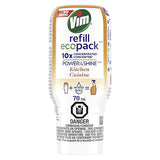 Vim Refill EcoPack Power & Shine Kitchen 10x Concentrated to Reuse Your Spray Bottle for Tough Grease and Streak Free Shine 70 mL