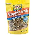 Good Sense Pumpkin Kernels (Pepitas) Shelled, Roasted No Salt, 6 Ounce