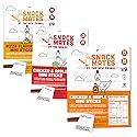 Snack Mates by New Primal Sampler Three Flavor Pack, Mini Chicken Sticks, High Protein and Low Sugar Kids Snack, Certified Gluten Free, Soy Free