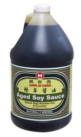??????? Wan Ja Shan Non GMO Aged soy sauce 1 Gallon