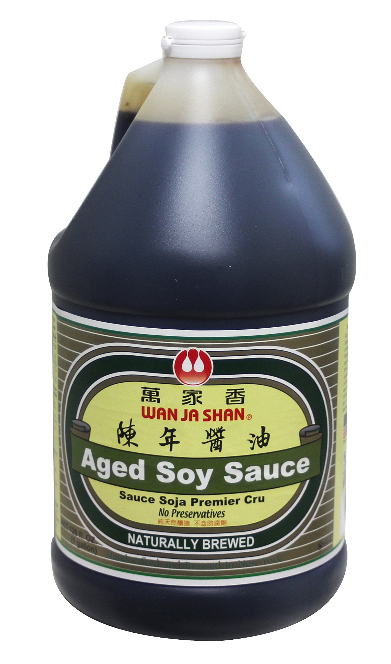 ??????? Wan Ja Shan Non GMO Aged soy sauce 1 Gallon