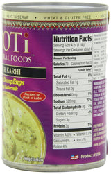 Jyoti Jaipur Karhi, 12 cans of 15 oz each, All Natural, Product of USA, Gluten Free, Vegetarian, BPA Free