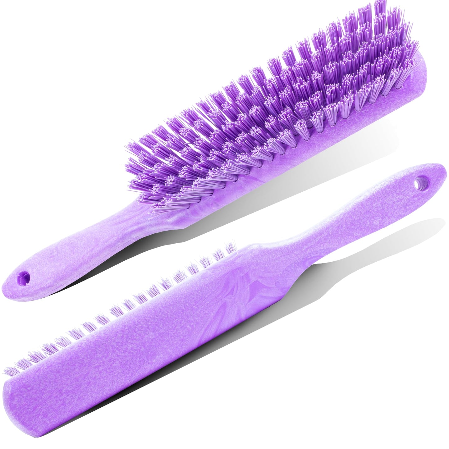 SPARTA 8 Inch Soft Counter Brush with Polyester Bristles and 5 Inch Handle, Color Coded Handheld Broom for Tables Countertops and Foodservice