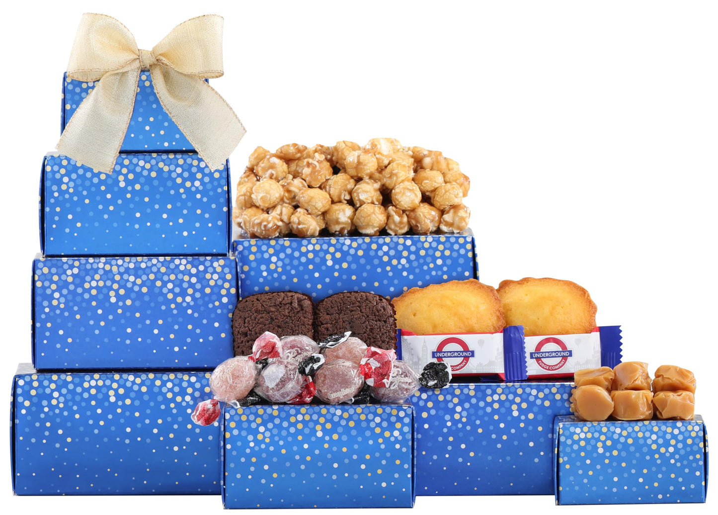 Wine Country Gift Baskets The Sweetest Dessert Gift Tower Snack Gifts for Women, Men, Families, College, Appreciation, Thank You, Corporate, Get Well