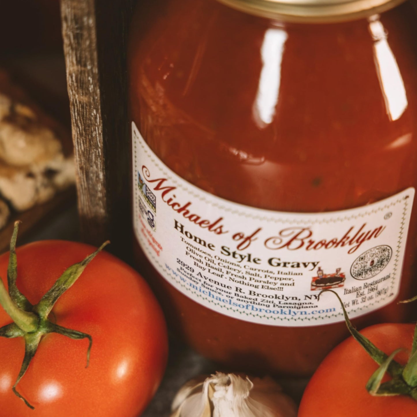 Michaels Of Brooklyn, Sauce Pasta Marinara, 32 Ounce