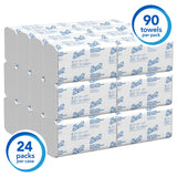 Scott Professional Pro Slimfold Folded Paper Towels, Bulk (04442), Absorbency Pockets, White, for Compatible Kimberly-Clark Professional Dispensers