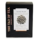 The Tao of Tea Jasmine Pearls Box Pyramid Sachets, 1.05 Ounce, Box of 15 Sachets