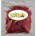 MiMa MiMa Assorted Gummy Candy - Fruity, Chewy Candy in Fun Shapes - Holiday Candy for Christmas Gifts & Stocking Stuffers - Strawberry Shoelaces 1lb