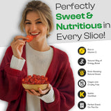Dried Chili Pineapple Original Flavor,100% Vagan, Non-GMO, Glutten Free (All Natural Ingredients) Reseable Bag (8 OZ)