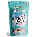 Bliss Life Cotton Candy Freeze Dried Sugar Candy from TikTok, ASMR Crunchy Candy, Spicy Sweet and Sour Kids Snacks, Unique Novelty Snack for Kids