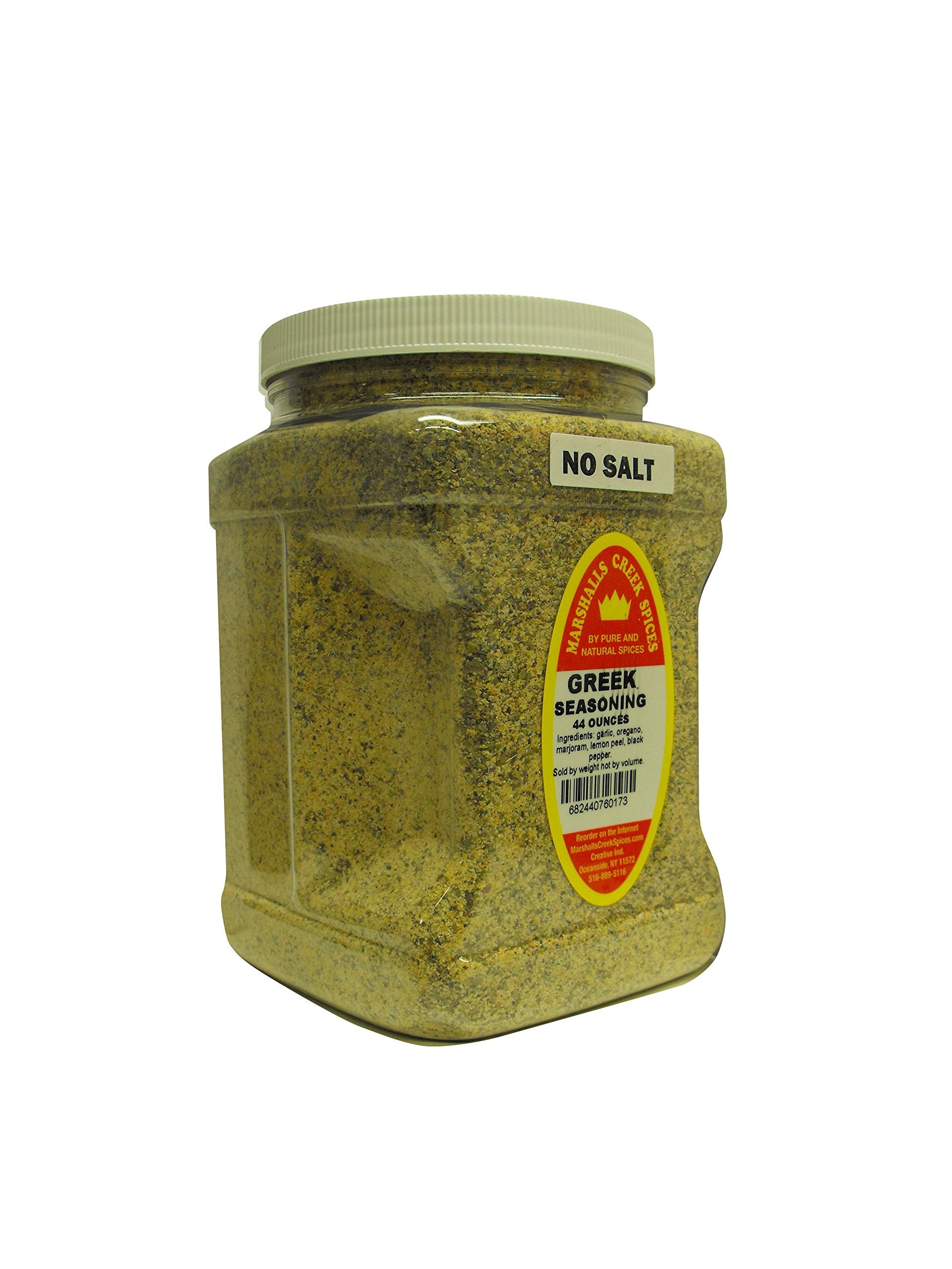 Family Size Marshalls Creek Spices Greek No Salt Seasoning, 40 Ounce …