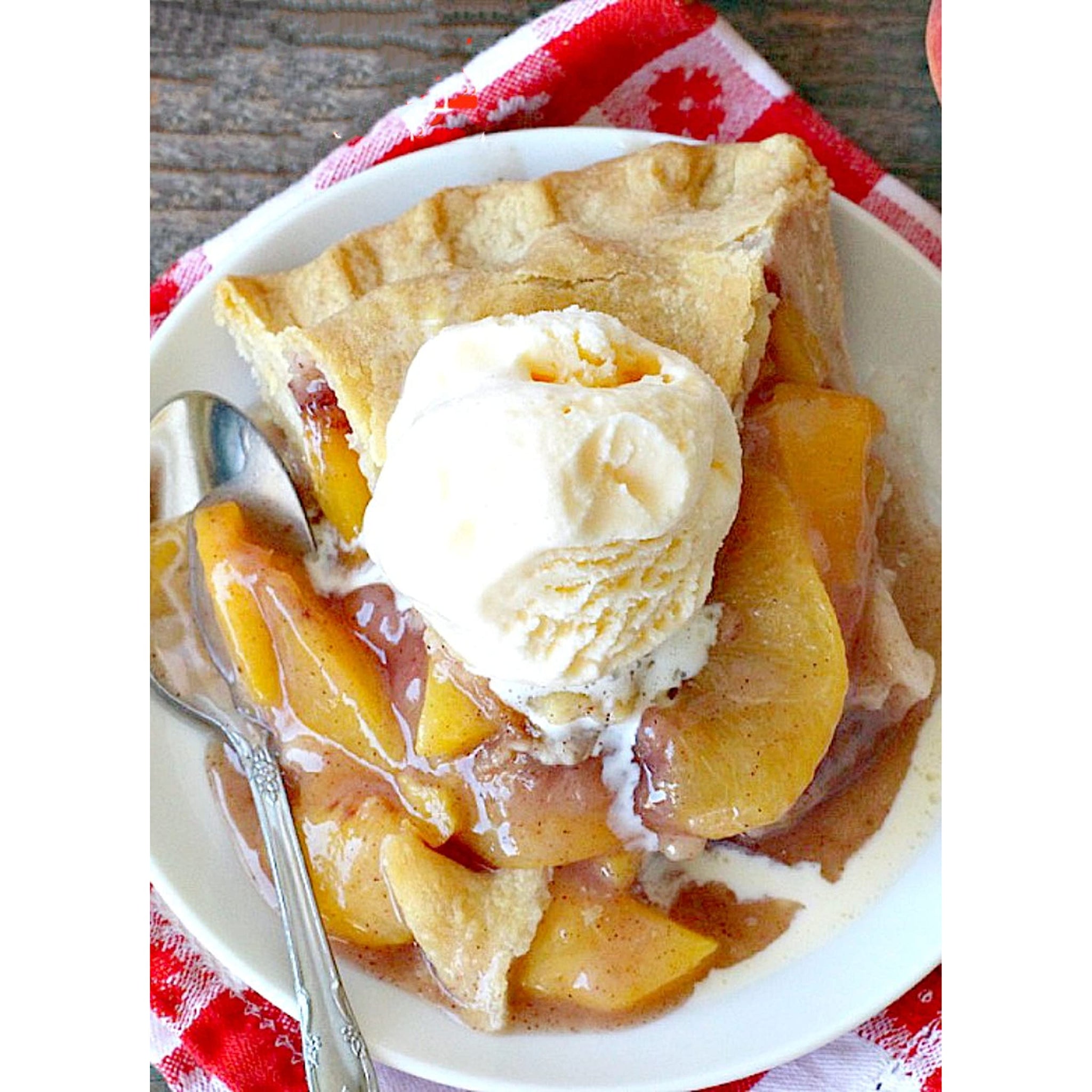 Pie Filling and Topping Peach - Two 32 Oz Jars