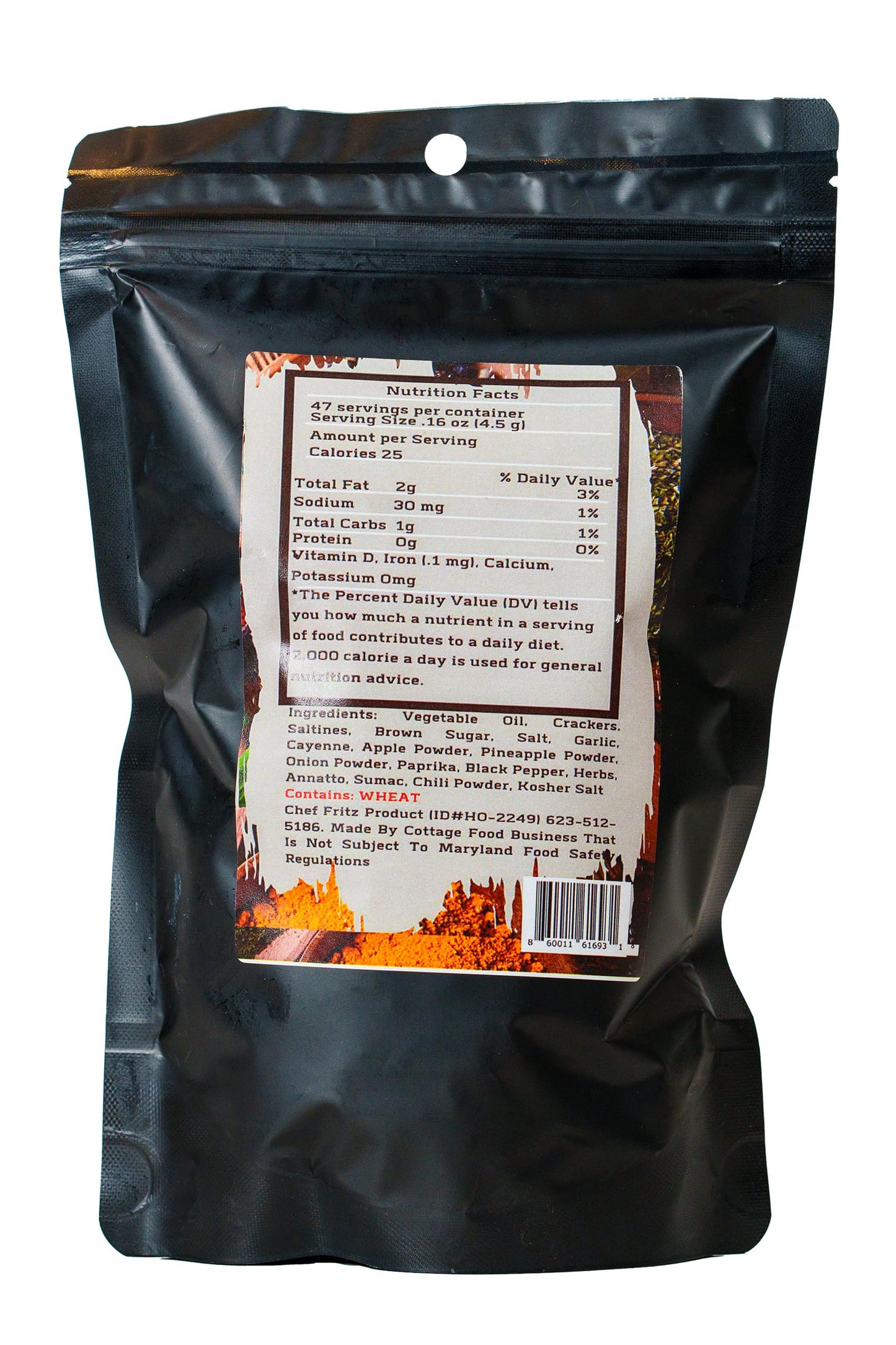 Chef Fritz Snacker Krack Oyster Crackers: Sweet N' Smoky