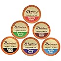 Mitalena Artisan Coffee Variety Pack - 72 Low Acid Organic Coffee Pods, Compatible with Keurig K Cup Coffee Maker - Try 6 Different Flavors - Small