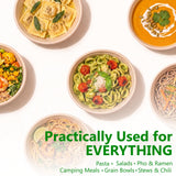 Enviro Safe Home 25 oz Bamboo Disposable Bowls - 70 Pack Heavy Duty Bowls for Hot & Cold Food - Microwave & Oven Safe, Leak Proof, Oil Resistant, BPA