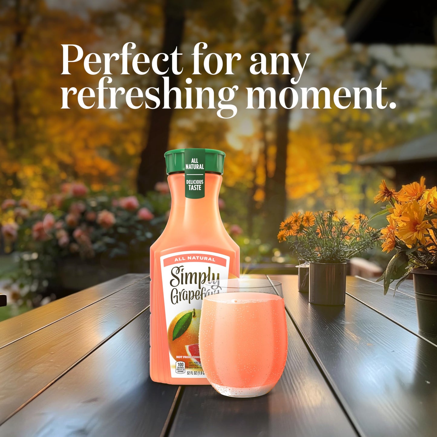 Simply Grapefruit Juice, 52 Fl Oz Bottle