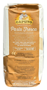 00 Antimo Caputo Pasta & Gnocchi Flour 2.2 Lb Bag- Italian Double Zero Grain Type - Extracted Wheat Blend - All Natural for Pasta Fresca Dough (2.2LB